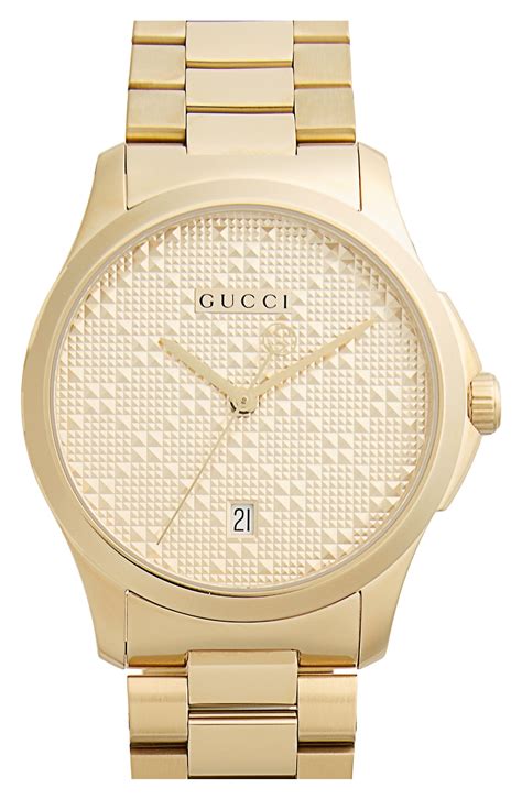 gucci watch round
